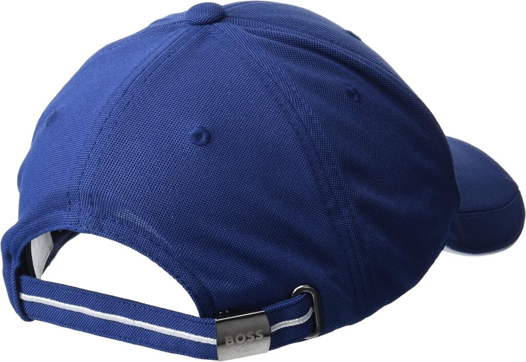 BOSS Mens Technical Pique Logo Cap