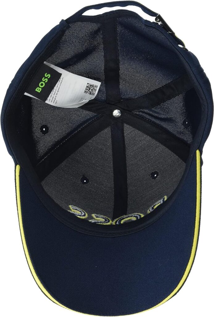 BOSS Mens Technical Pique Logo Cap