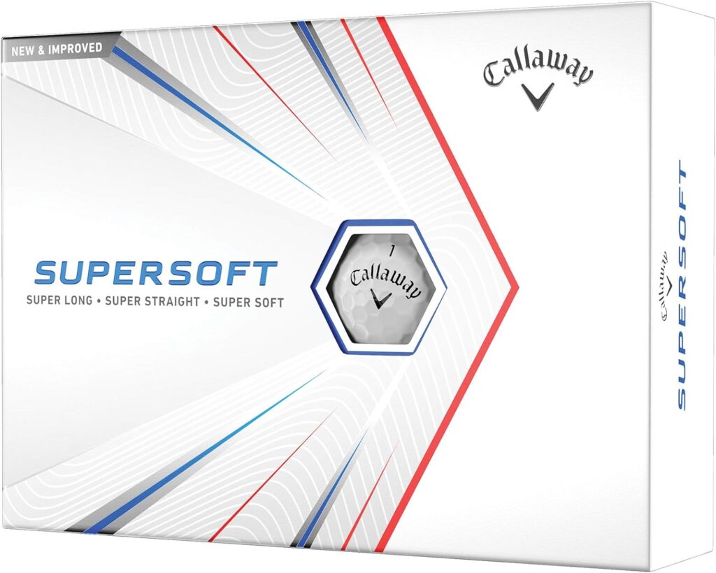 Callaway Golf 2021 Supersoft Golf Balls (One Dozen)