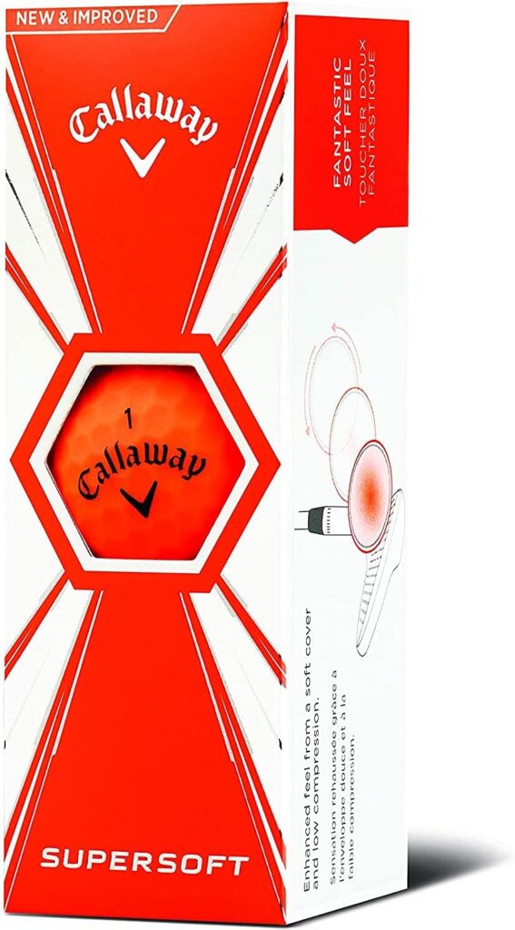 Callaway Golf 2021 Supersoft Golf Balls (One Dozen)