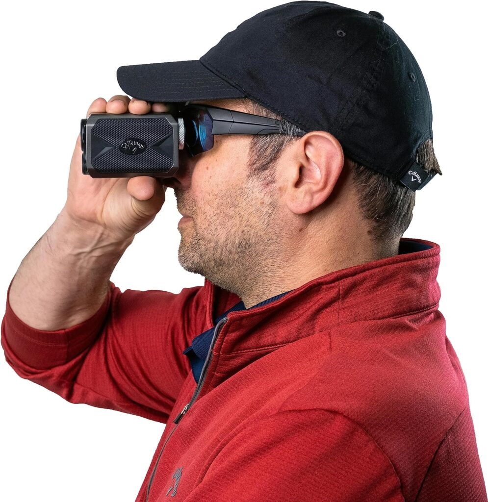 Callaway Golf Micro Pro Golf Laser Rangefinder - on Course Golf Accessory Micro Laser rangefinder Accurate up to 500 Yards