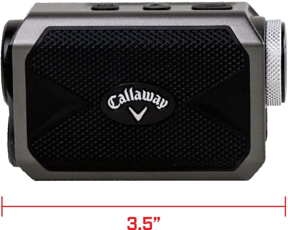 Callaway Golf Micro Pro Golf Laser Rangefinder - on Course Golf Accessory Micro Laser rangefinder Accurate up to 500 Yards