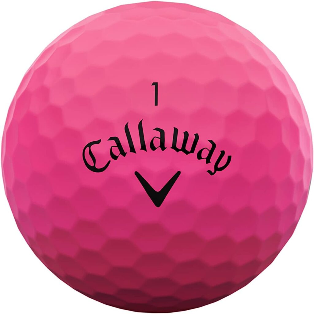 Callaway Golf Supersoft Golf Balls (2023 Version, Pink)