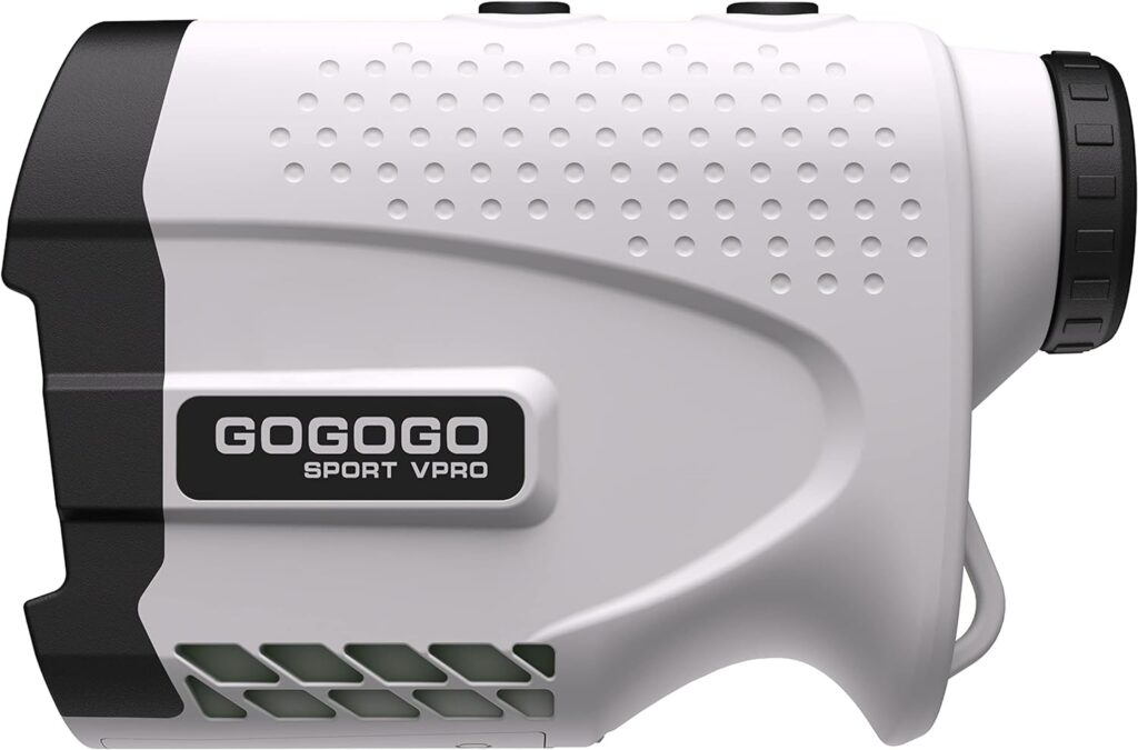 Gogogo Sport Vpro Laser Rangefinder for Golf  Hunting Range Finder 1200/650 Yard Distance Measuring with High-Precision Flag Pole Locking Vibration Function Slope Mode Continuous Scan