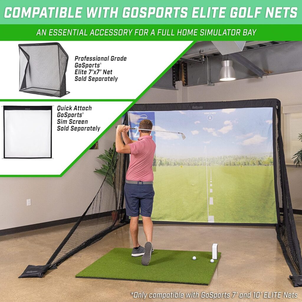 GoSports ELITE Shank Net Golf Accessory - Compatible with GoSports ELITE Golf Nets Only,Black