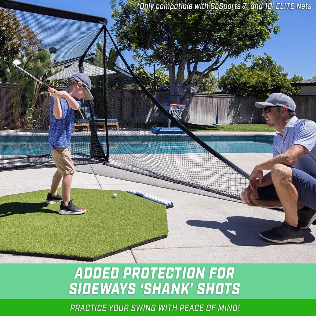 GoSports ELITE Shank Net Golf Accessory - Compatible with GoSports ELITE Golf Nets Only,Black