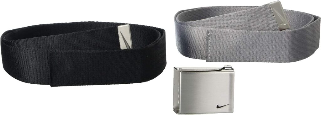 Nike Mens 3 Pack Golf Web Belt