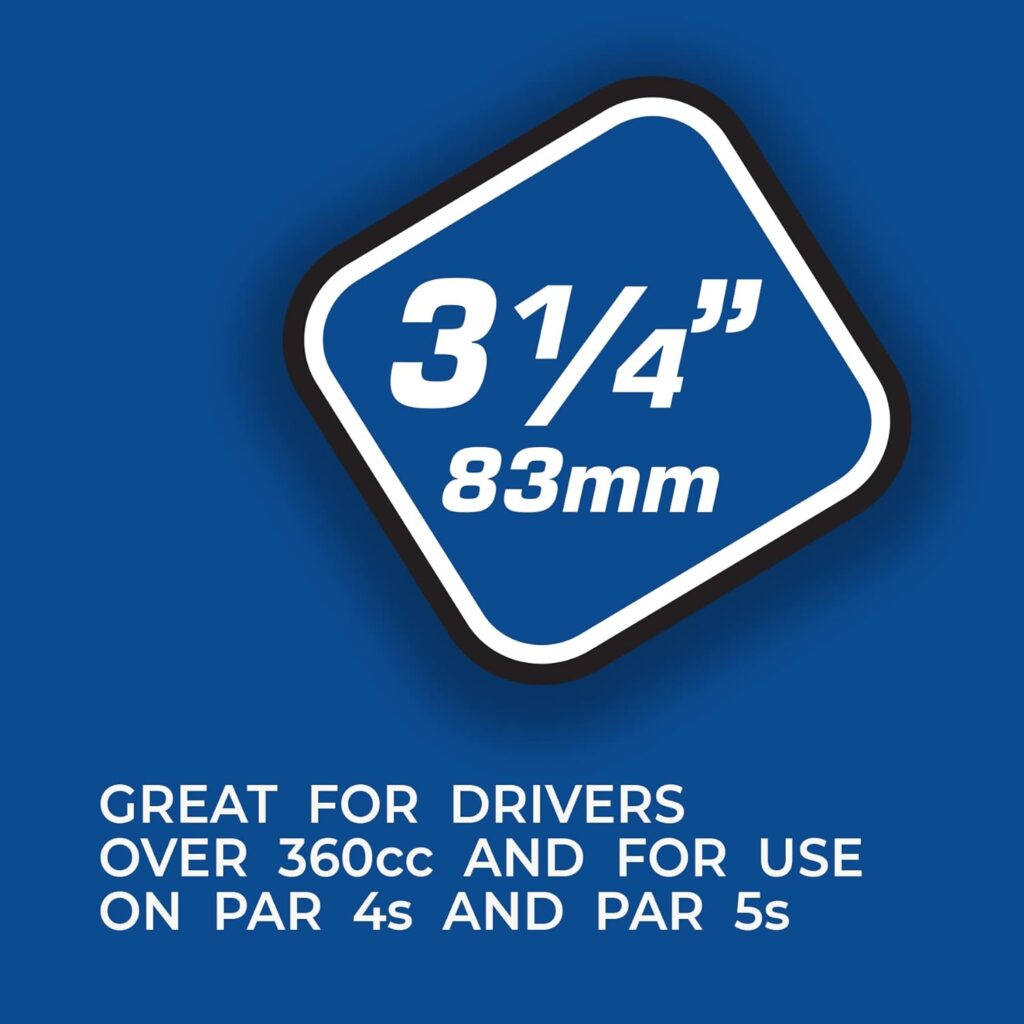 Pride Professional Tee System Plastic Golf Tees, 3-1/4 inch - 30 count (Blue),EV31430 White