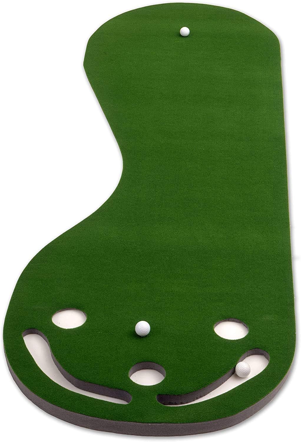 PUTT-A-BOUT Par Three Golf Putting Green (3′ x 9′) Review