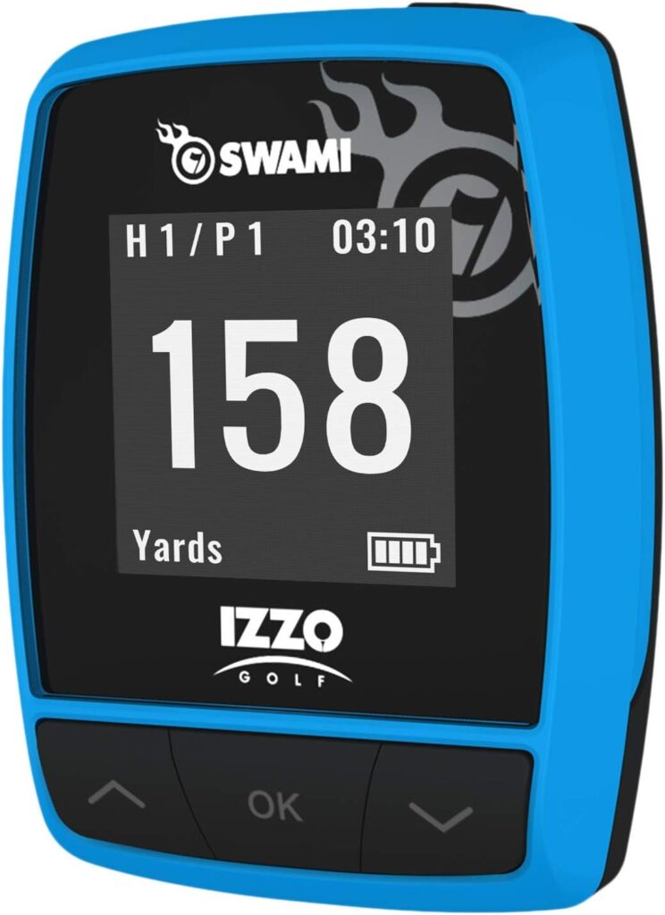 Swami Kiss Golf GPS Rangefinder - Handheld Golf GPS rangefinder, Distance Measurement Device