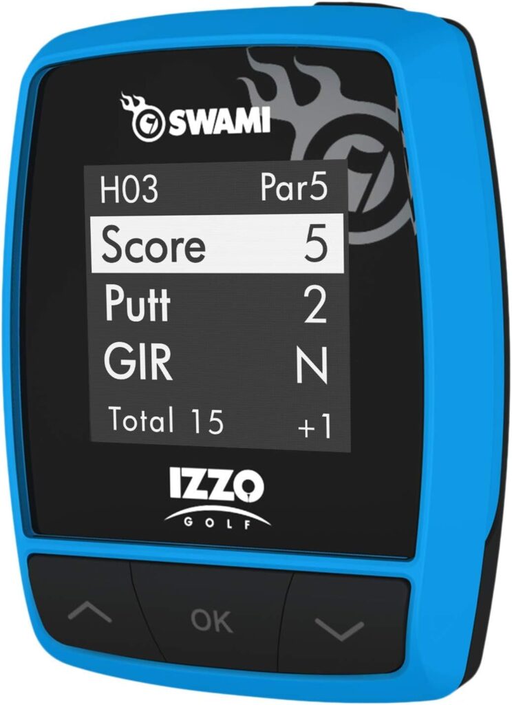 Swami Kiss Golf GPS Rangefinder - Handheld Golf GPS rangefinder, Distance Measurement Device