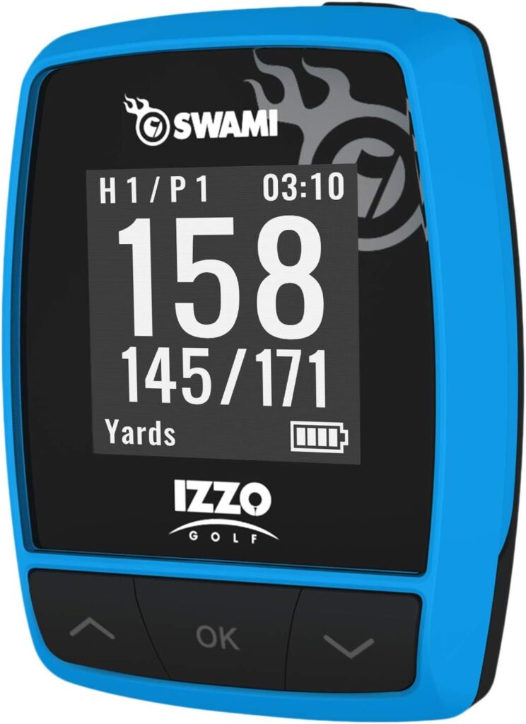 Swami Kiss Golf GPS Rangefinder - Handheld Golf GPS rangefinder, Distance Measurement Device