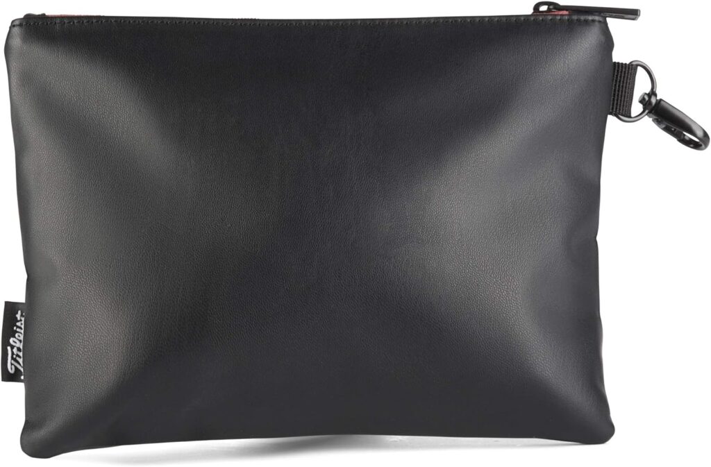 Titleist Travel Gear Professional Zippered Golf Pouch Black