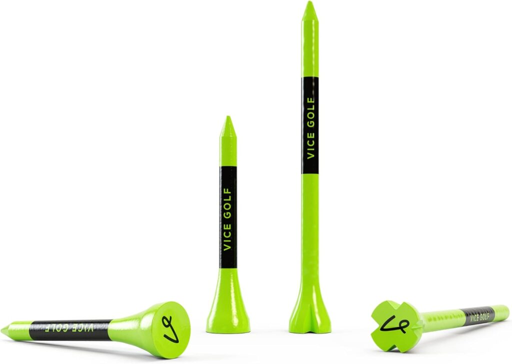 VICE Golf Tees 60 Driver Tees  15 Short Tees