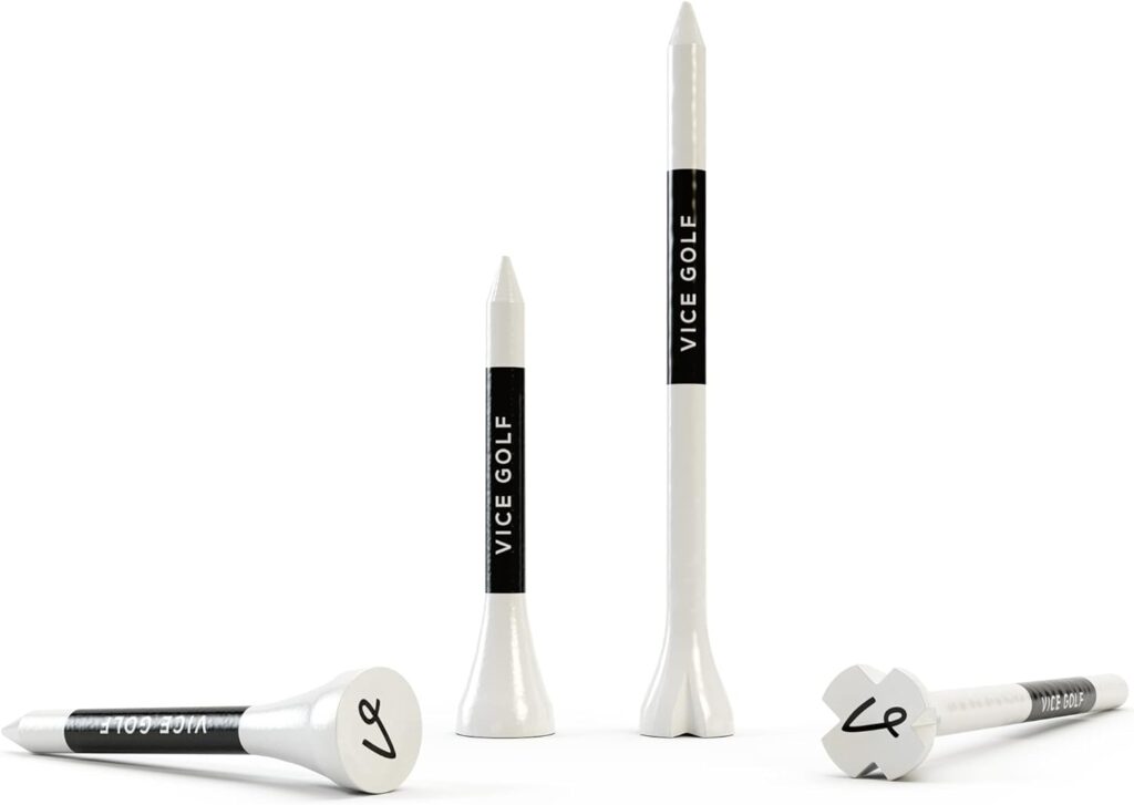 VICE Golf Tees 60 Driver Tees  15 Short Tees