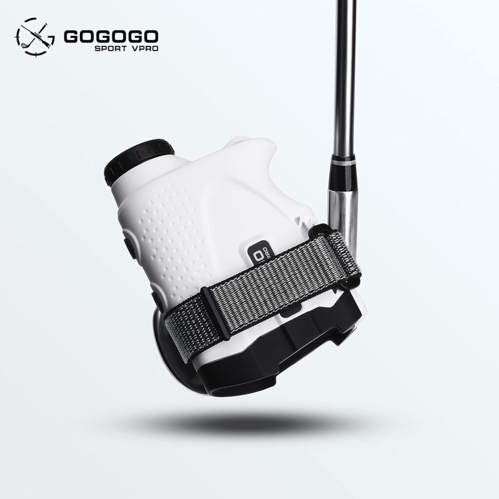 Amazon.com : Gogogo Sport Vpro Magnetic Golf Rangefinder Holder Mount Strap, Adjustable Range Finder Strap Holder Band Fits Most Types, Strong Magnet for Easily Stick Rangefinder on Golf Cart/Bar/Club (Black) : Sports  Outdoors