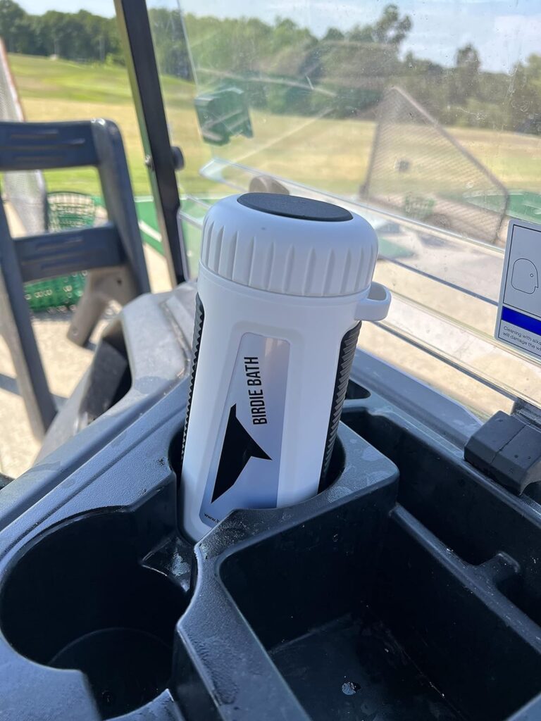 Birdie Bath Portable Golf Ball Cleaner - Ultimate Personal Golf Ball Washer