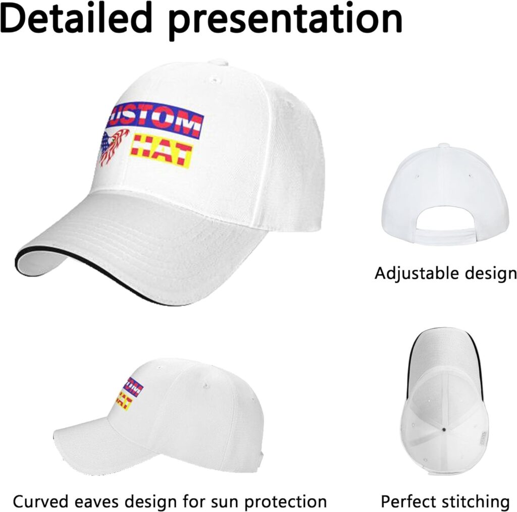 Bulk Custom Hats Personalized Hats Wholesale Prices Custom Cap Design Your Own Logo/Text Custom Baseball Caps for Companies