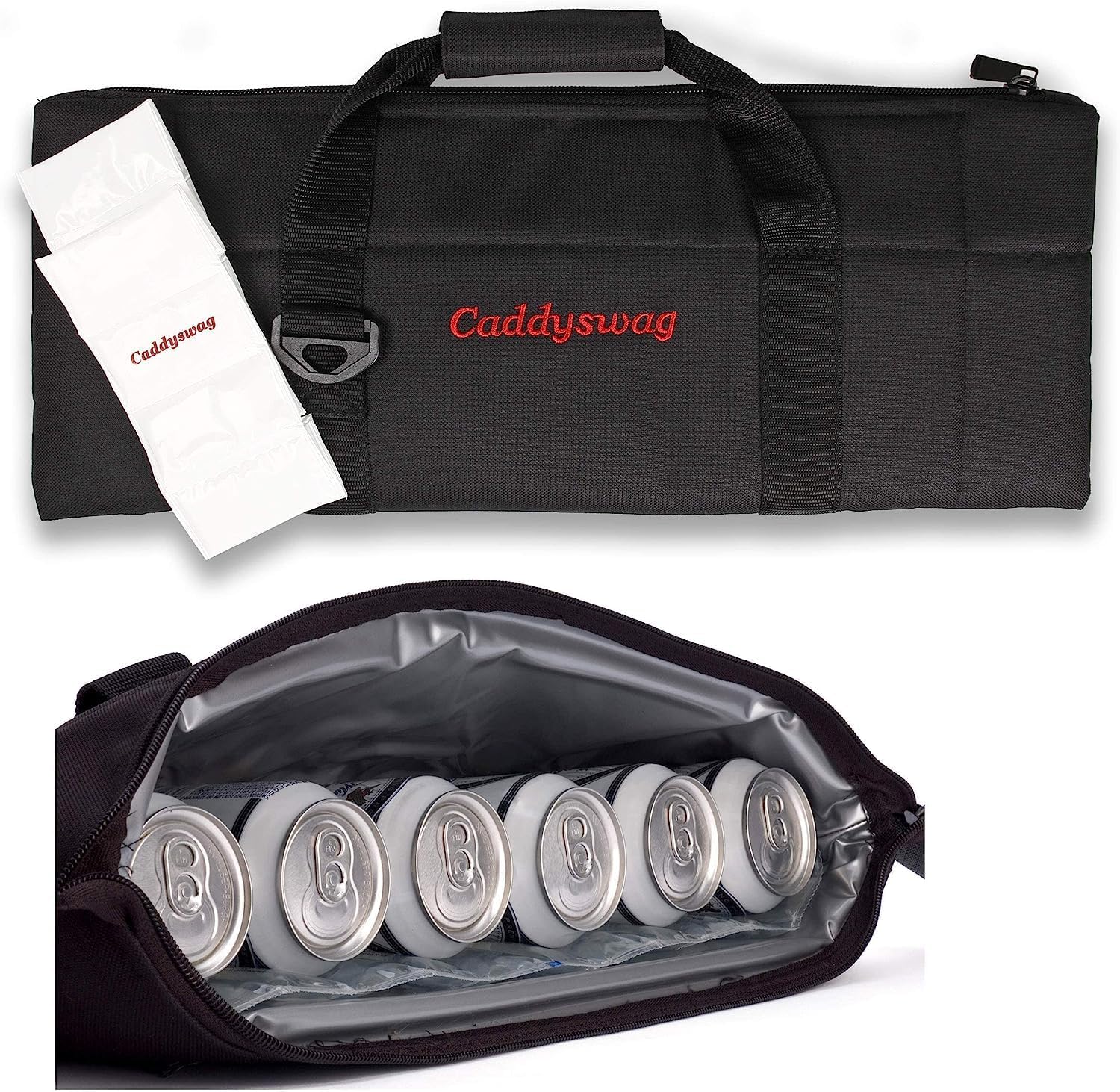Caddy Swag Golf Bag Cooler Beer Sleeve 6 Can Review