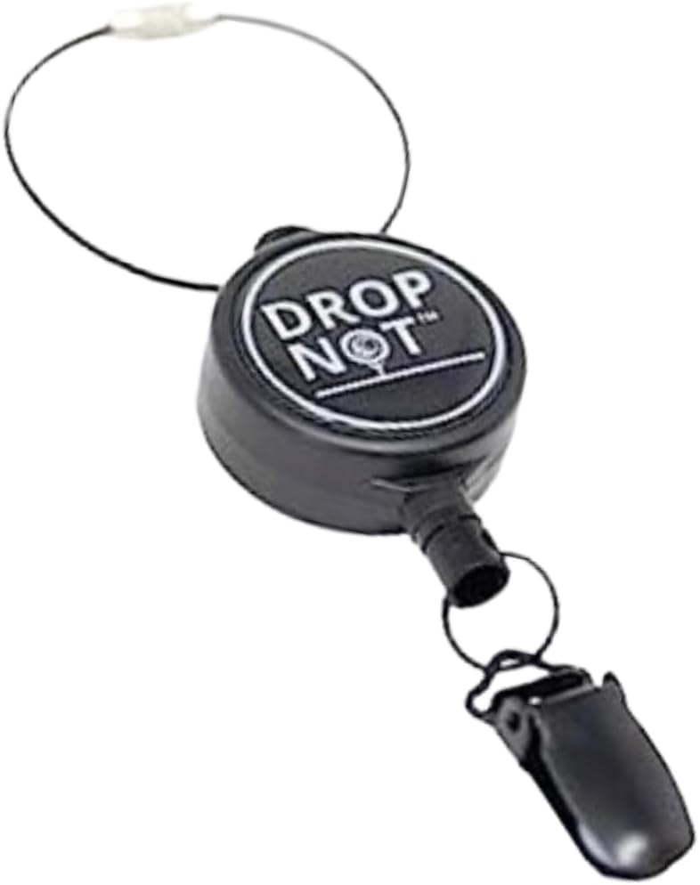 Drop Not | Secures Head Cover to Golf Bag | Includes 37 Retractable Cord with Twist Cable Bag Lock