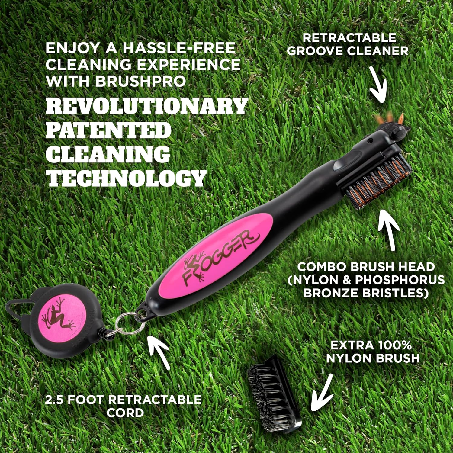 Frogger BrushPro Golf Club Cleaner Review