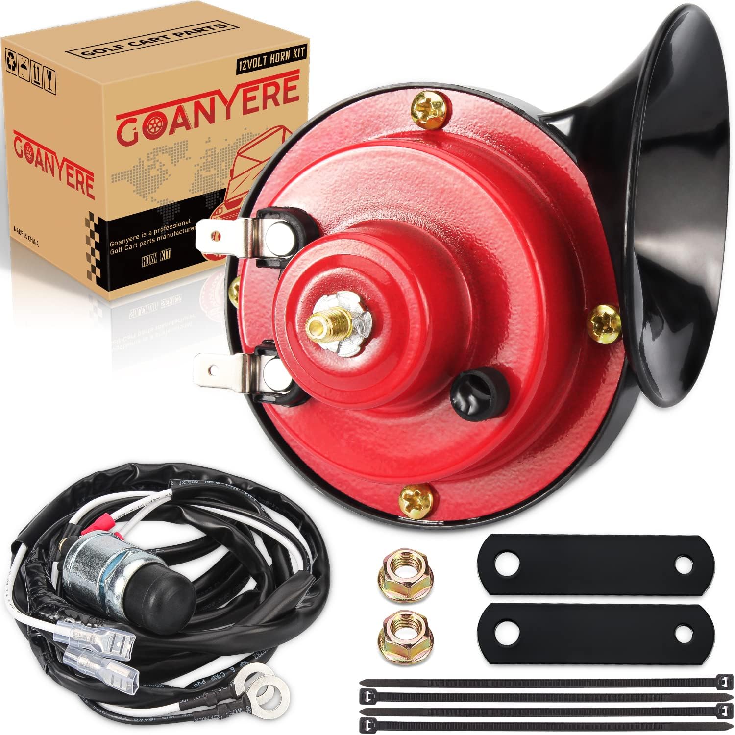 GOANYERE Golf Cart Horn Kit Review