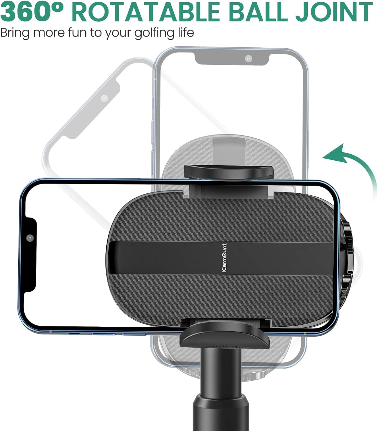 ICARMOUNT Golf Cart Phone Holder Review