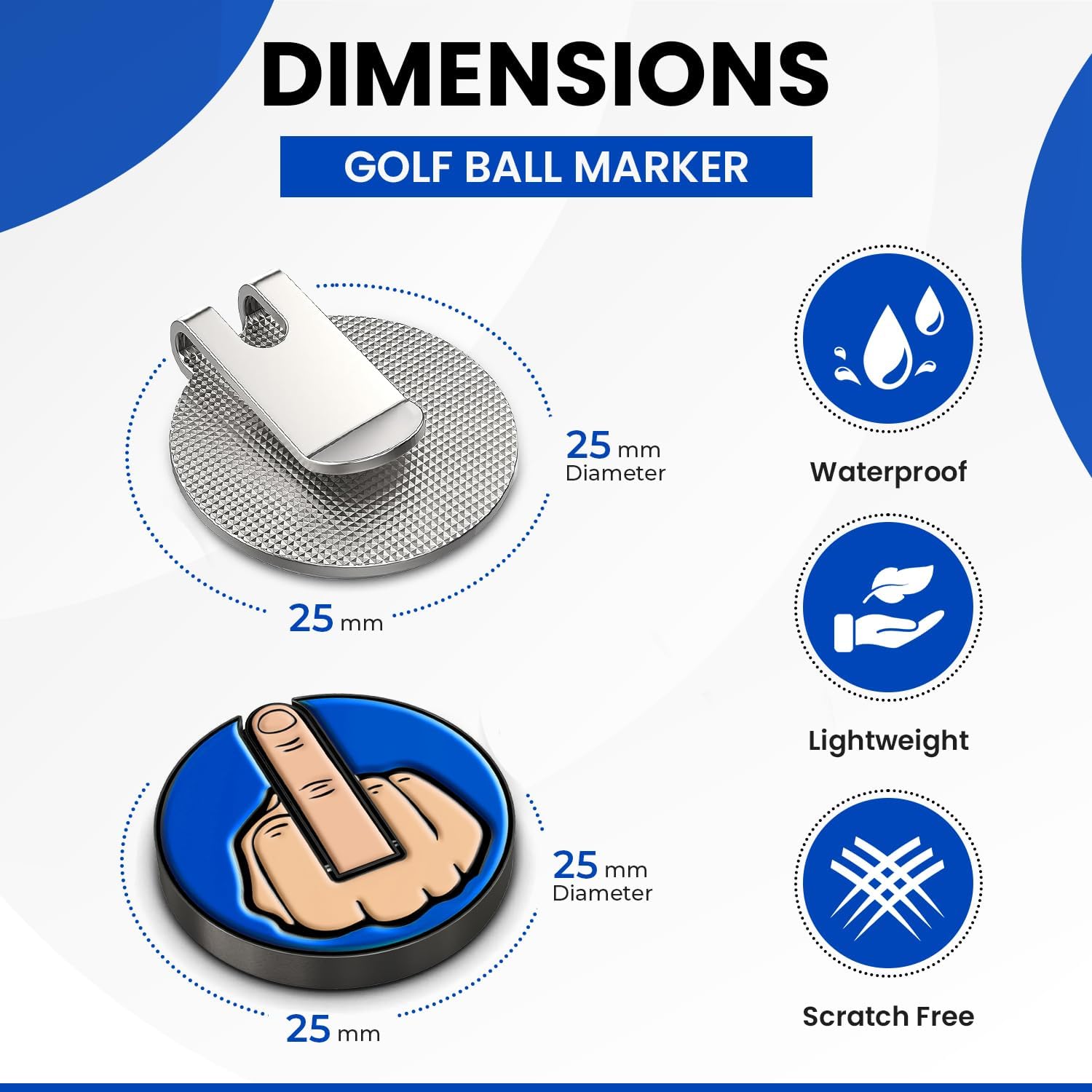 K9King Middle Finger Golf Ball Marker Review