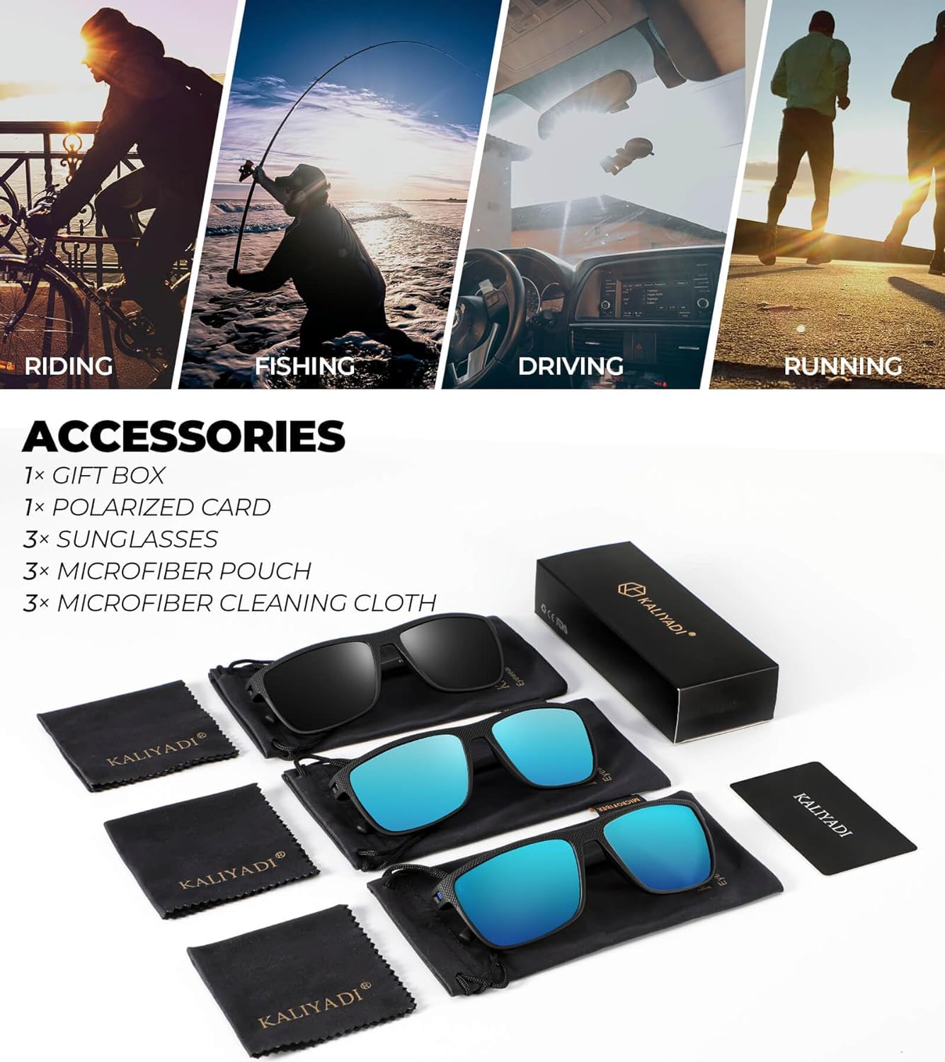 KALIYADI Polarized Sunglasses Review