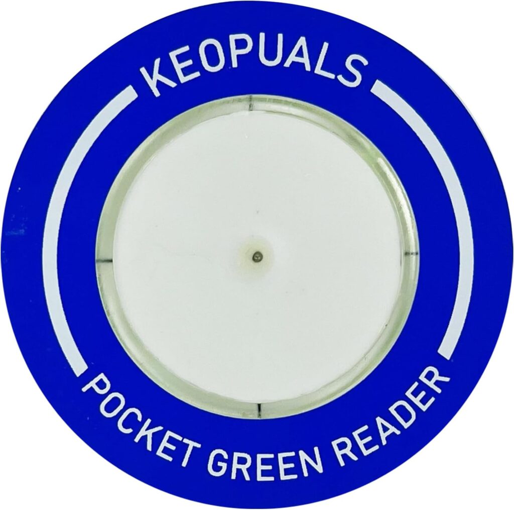 KeoPuals Golf Green Reader - Golf Ball Marker with Level Golf Accessories Golf Putting Green Reading Aid Bubble Golf Training Tool to Improve Your Putting Game Read Greens
