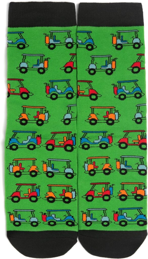 Lavley Funny Golf Socks for Men and Women - Gifts for Golfers Unisex One Size