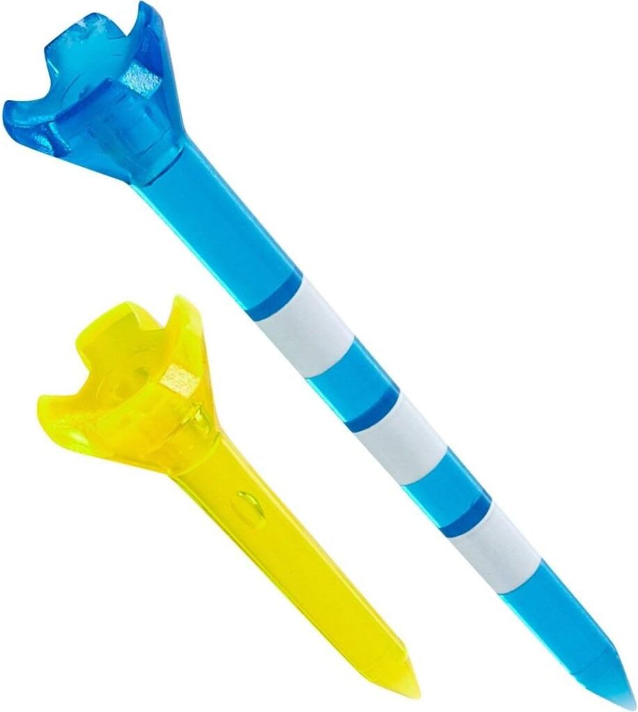 Maxfli Performance Series Low Resistance 3 1/4  1 1/2 Assorted Golf Tees - 50 Pack