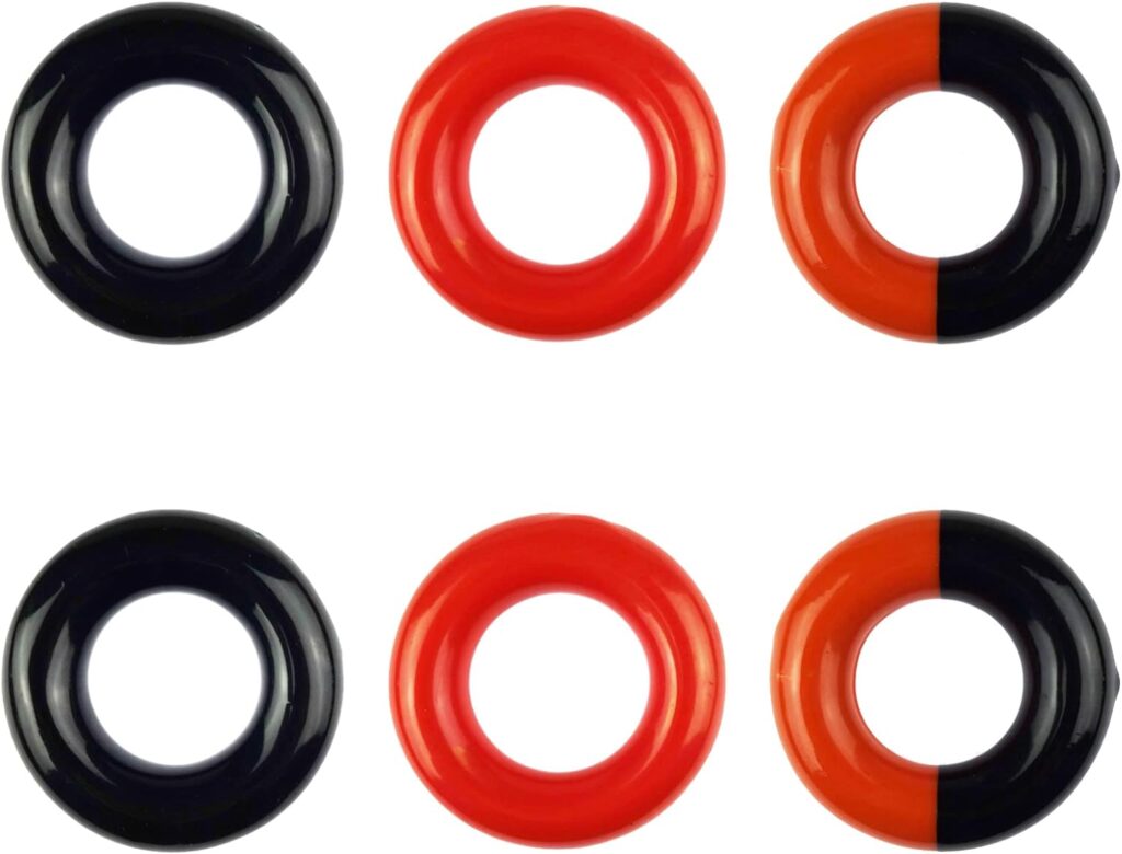Miokun 3/6 Pack Golf Club Weights Golf Weight Rings