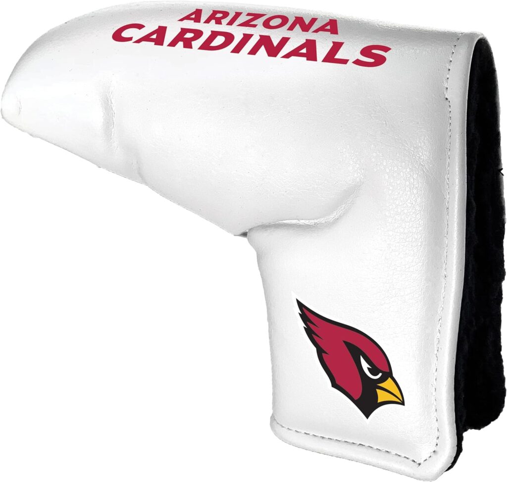 Team Golf NFL Team Golf NFL Tour Blade Putter Cover (White), Fits Most Blade Putters, Scotty Cameron, Taylormade, Odyssey, Titleist, Ping, Callaway